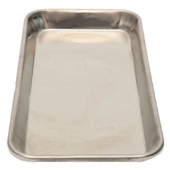 

Basin Dental Tray Steel Lab Instrument Tools 22*11*2cm Silver Stainless Instrument Durable