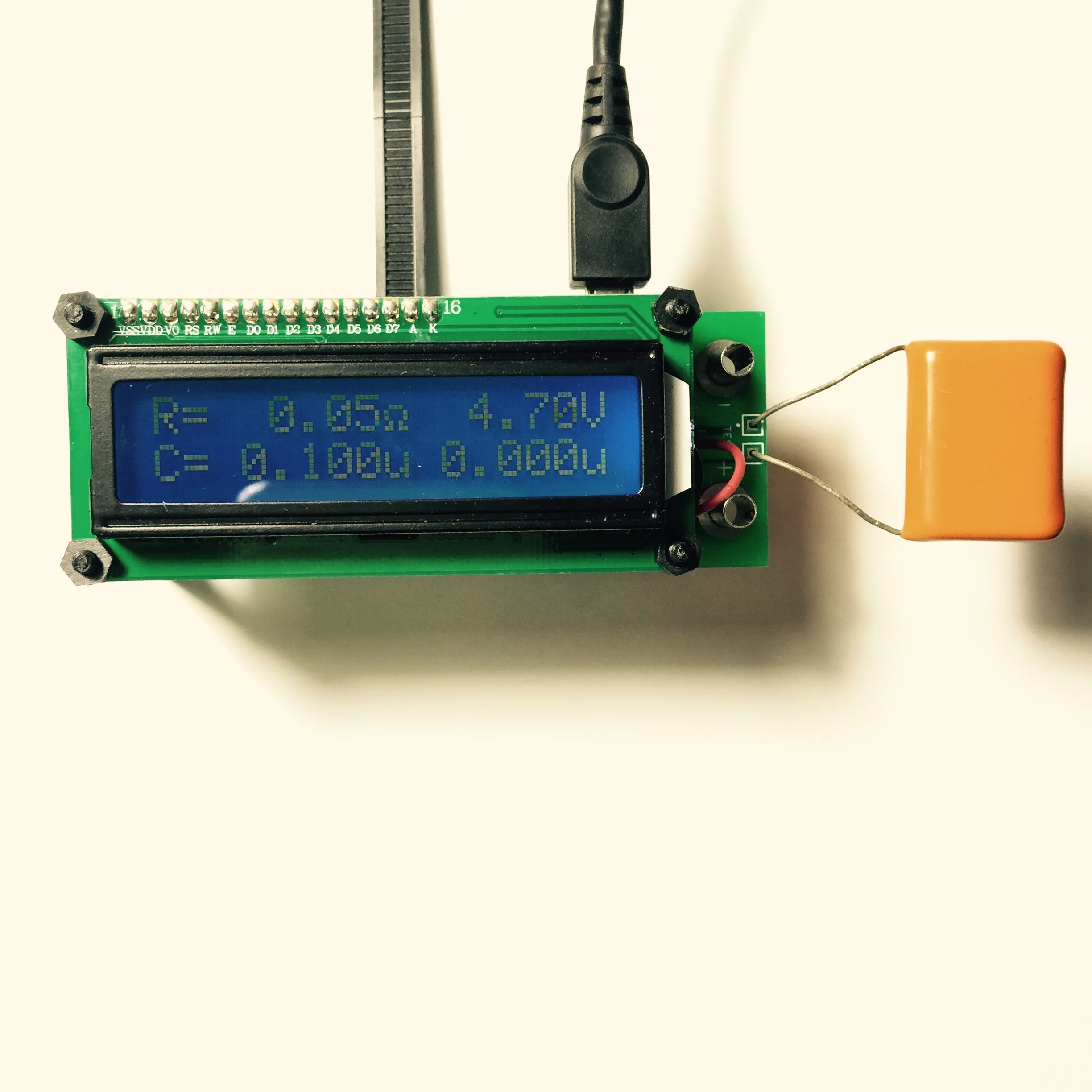 ESR01 Autorange индуктивность тестовый er 20000 отсчетов емкость ESR сопротивление SMD