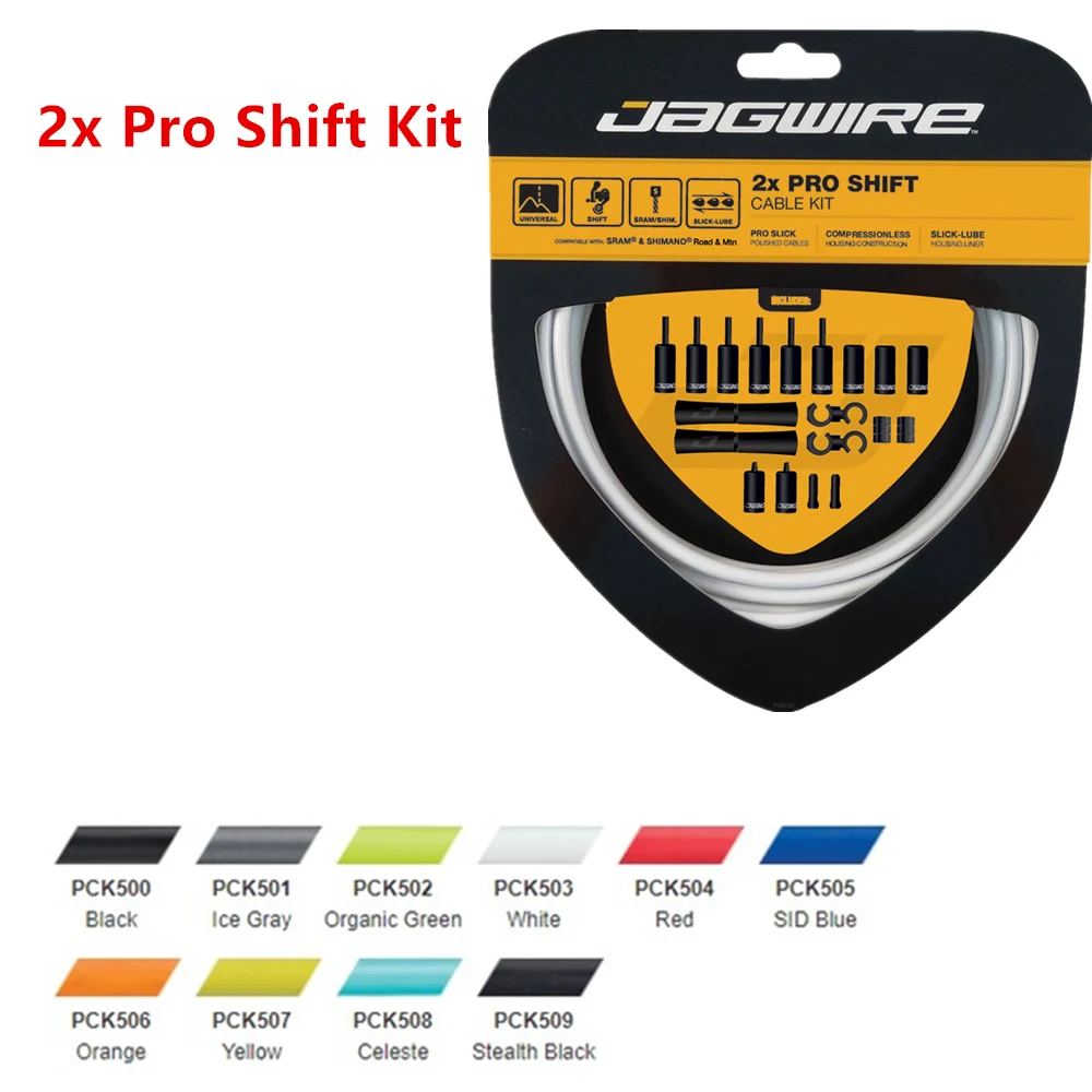 Jagwire Road Pro 2x Shift Cable Kit 