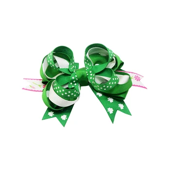 

2020 latest beautiful trend solid ribbon bow accessories belt clip boutique bow child girl birthday gift hair clip hair accessor