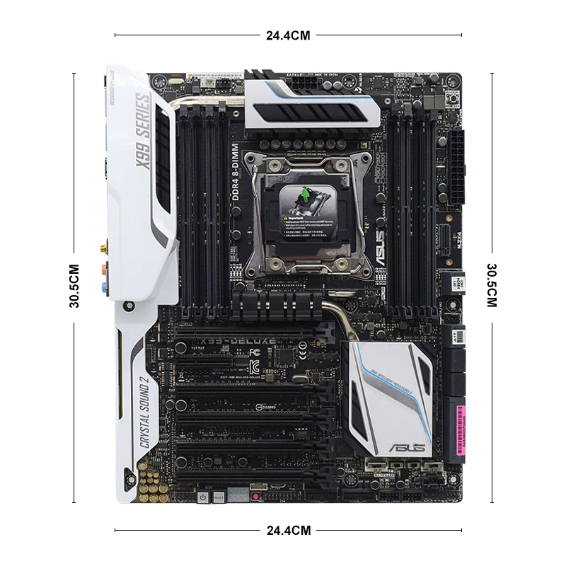 ASUS X99-DELUXE Motherboard support Core i7-6900K Xeon E5-1630