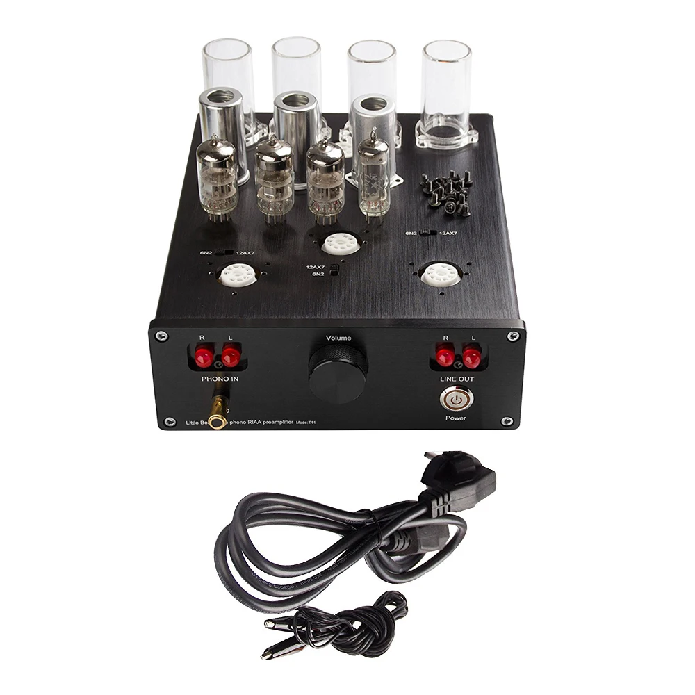 For Little Bear T11 Vacuum Tube Phono Stage Preamplifier MM RIAA Turntable Preamp