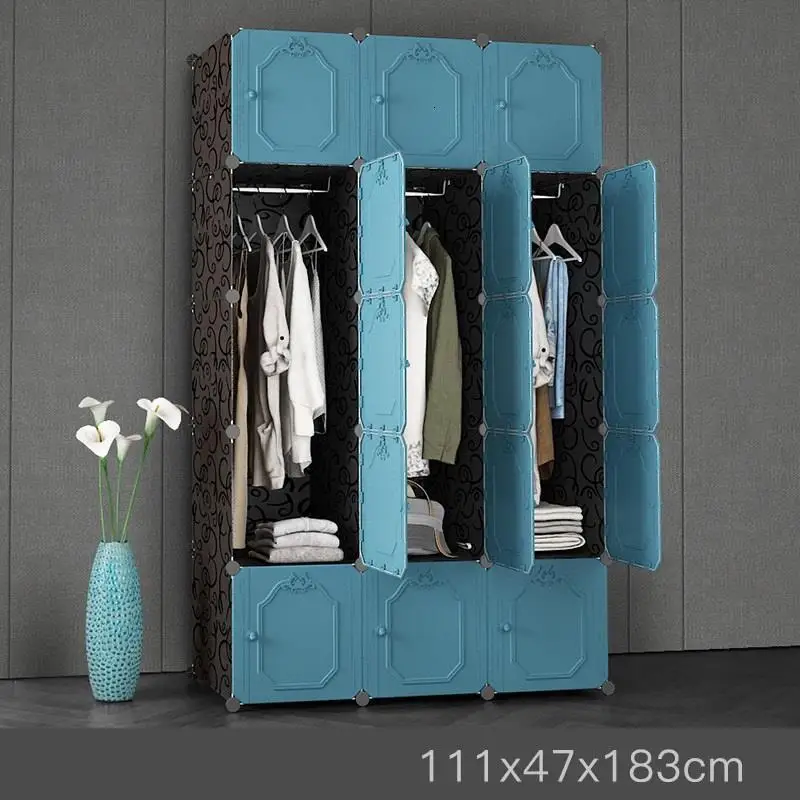Version F Мобильный дальномер Chambre Kleiderschrank Armario Tela Meble комод мебель для спальни Guarda Roupa Mueble шкаф - Цвет: Version F
