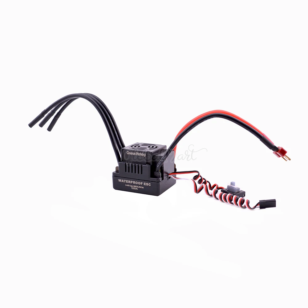 Водонепроницаемый S 80A / 120A 2 4S ESC + 3660 3300KV 3800KV 3670 2150KV 2650KV бесщеточный двигатель для 1/8