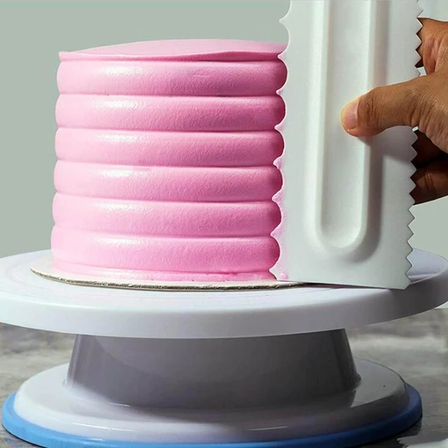 Dropship Stainless Steel Scraper Cake Icing Smoother Four Sided