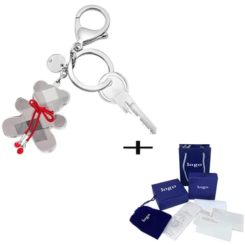 

SWA Exquisite New Bear Keychain Furniture Jewelry Decoration Ornaments Send Mom And Girlfriend Anniversary Gift Unique Retro