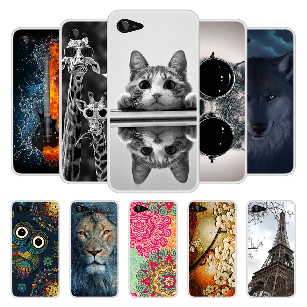 Case for Lenovo ZUK Z2 Soft Silicone TPU Chic Patterned Printed Phone Cover In Stock |