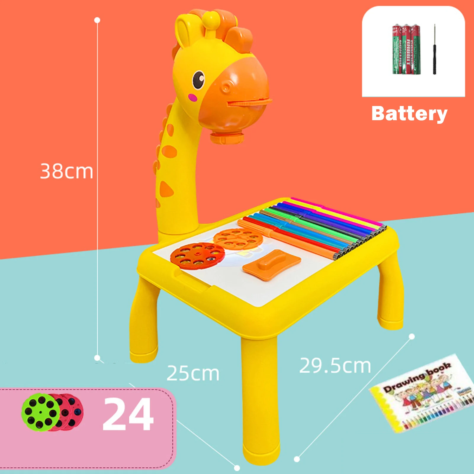 Projetor de brinquedos infantil menina de desenho brinquedos educativos  para crianças Mesa de pintura Mesa multifuncional Escrita Artes Crafts  Projeção educacional brinquedos menino de desenho de máquina jogos educativ  - AliExpress