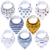 Promo Baby Bibs Drool 100%Organic-Cotton 8-Packs Girls Design Boys Stylish Unisex  oRKRE8a1R