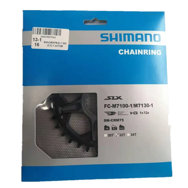 Shimano CRM75 12 Скоростей для SLX M7100 M8100 M9100 12 Скоростей шатуны MTB велосипед SM CRM75 Коронная пластина диск