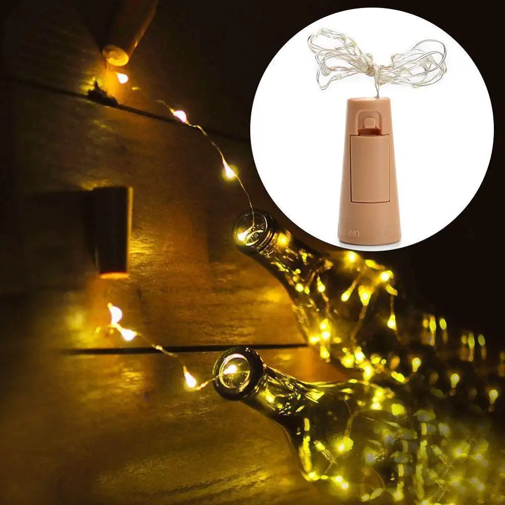 

1PCS 8 LED Christmas Tree Decoration String Fairy Light Christmas Tree Decorations For House Tree Garland New Year Products