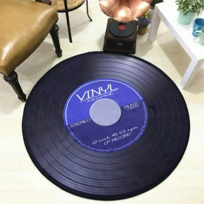 3d альбом ковры креативные виниловые печатные мягкие тканевые круглые напольные