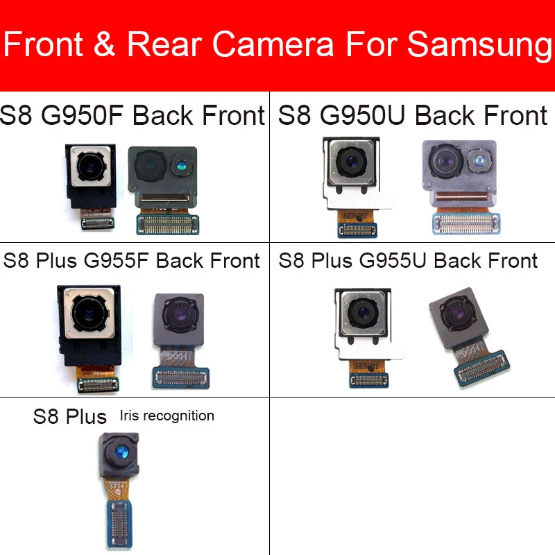 Небольшой фронтальный модуль камеры для Samsung Galaxy S8 G950F G950U Plus G955F G955U камера заднего