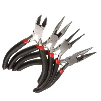 

Multi-type black handle anti-slip splicing and fixing Jewelry Pliers Tools & Equipment Kit for DIY Jewellery Accessory Design