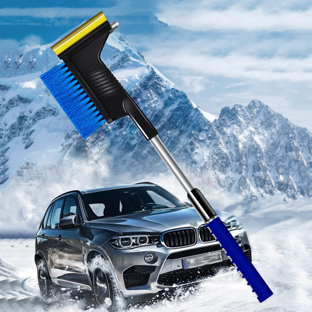 

Car Windshield Snow Shovel Ice Scraper Winter Telescopic Remover Cleaning Tools Ice Scraper Remove Snow Shovel Cleaning Brush