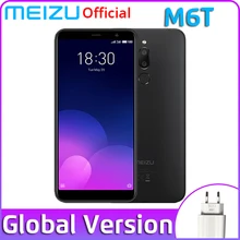 Официальный Meizu M6T 2 ГБ Оперативная память 16 ГБ Встроенная память Глобальный Версия мобильного телефона Octa core 5," двойной сзади Камера 3300 мАч отпечатков пальцев ID