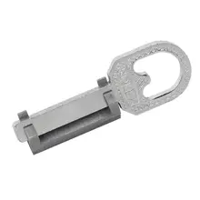 Key Machine Fixture Parts for blank key cutting key duplicating machines spare parts clamp 1 pair 2 pieces silver spare parts for numbering machine gto heidelberg printing machine