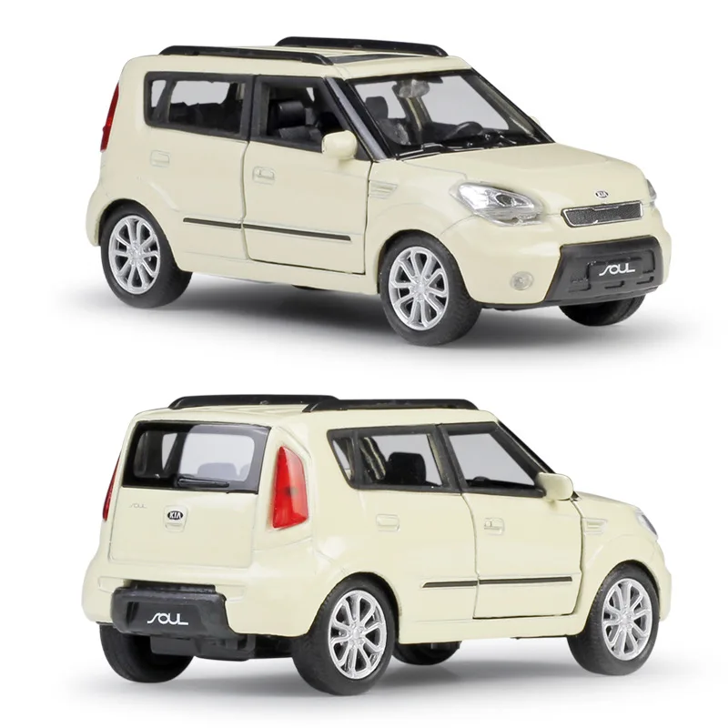 Лучшие продажи 1:36 Kia SOUL внедорожная модель автомобиля из сплава моделирование