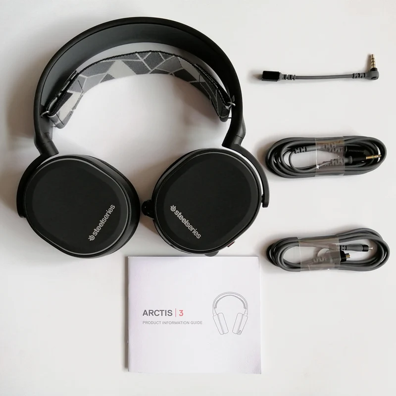 SteelSeres Arctis 3 Pro игровая гарнитура высокой четкости динамик драйвер DTS наушники: X v2.0 Surround - Цвет: No Retail Box