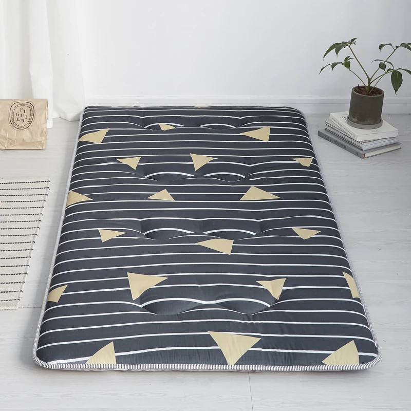 Cute Cartoon Thickening Mattress Tatami Mat Anti-skid Bedroom Furniture Student Dormitory Single Double Matress Dorm/Home | Мебель