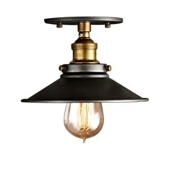 

Ceiling Lights Vintage Ceiling Lamp Industrial Retro Style Lamparas De Techo For Bedroom Home Lighting E27 Lamp Head Plafondlamp