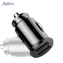 Автомобильное зарядное устройство для iPhone 7, 8 Plus, XR, XS, IPad, зарядное устройство для мобильного телефона, быстрая зарядка, двойное зарядное устройство USB, s, для samsung S8, A30, A50, планшетов