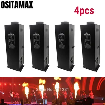 

4PCS Stage Fireworks Machine 200w Flame Equipment DJ Christmas Party Fire Spray Machine Flame Thrower Projector Wedding Disco