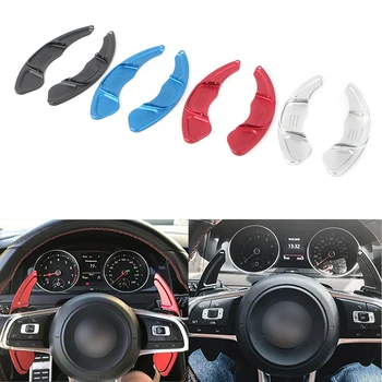 

Car Steering Wheel Paddle Shift Shifters Extension DSG For VW Volkswagen GOLF 7 GTI R-Line MK7 2015 2016 2017 2018 2019
