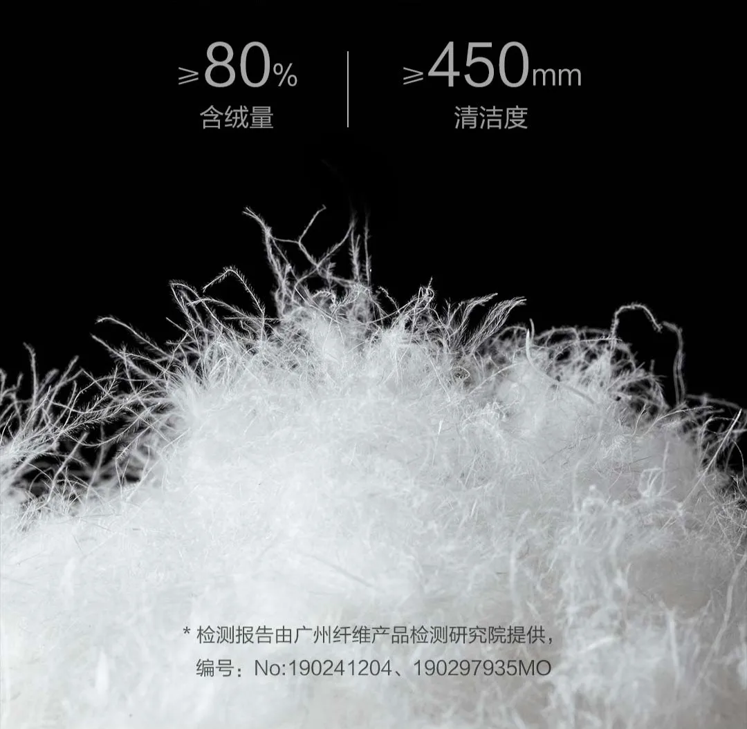Xiaomi Mijia Youpin 90 очков мужская замшевая текстура с капюшоном средней и длинной секции пуховик уровень 4 водоотталкивающий