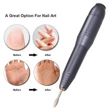 20000 ОБ/мин электрическое сверло для ногтей для полировки шлифования для удаление геля для маникюра педикюра пилка для ногтей дрель