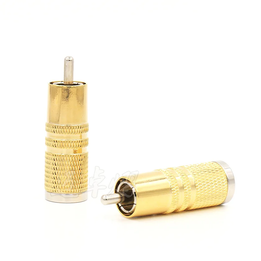 Cardas/Cardus SRCA родиевое покрытие RCA головной разъем RCA сигнал разъем для аудиокабеля