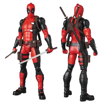 

MAFex 082 Marvel X-MAN DeadPool Super Hero PVC Action Figure Model Toys