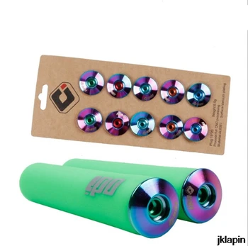 

ODI MTB Mountain Bike Sliding Balance Bicycle Ultralight Aluminum Alloy Handlebar Plug Plating Color Handle Sleeve Cover
