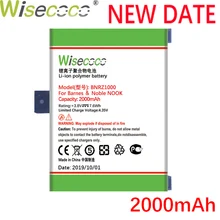 Wisecoco BNRZ1000 2000 мАч аккумулятор для Barnes& Noble 005 BNRZ1000 nook NOOK высокое качество+ номер отслеживания