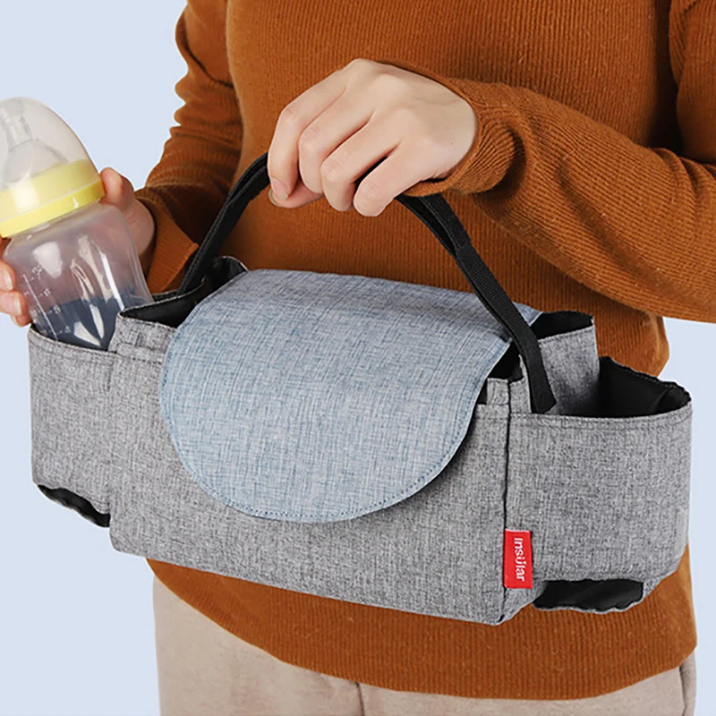 Baby Stroller Organizer Bottle Cup Holder Diaper Bags Maternity Nappy Bag Accessories for Portable Baby Carriage baby stroller accessories set