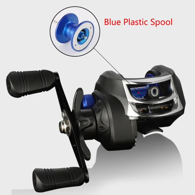 2022 New 8kg Max Drag Fishing Reel Professional Ultra Light 7.2:1 Gear Ratio Carp Baitcasting Wheel carp fishing casting reel Blue