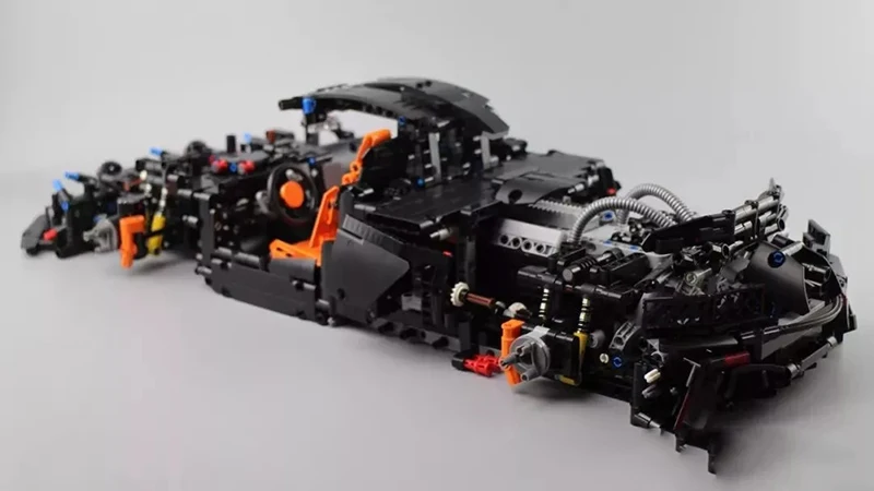 DHL XQ1001 Technic Car MOC-16915 McLaren P1 функция двигателя автомобильный набор строительных блоков Кирпичи 20087 детская Рождественская игрушка