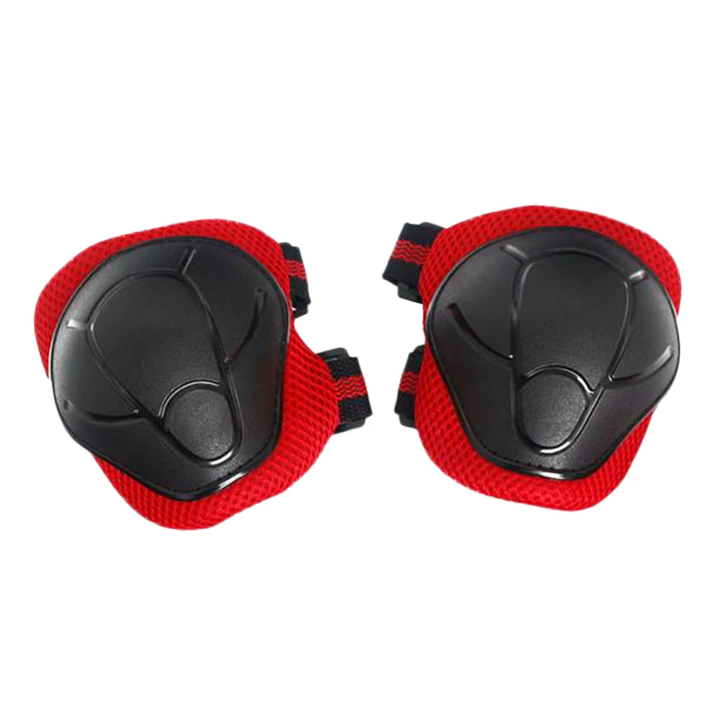 6 Pcs Kid Child Roller Skating Bicycle Bike Knee Wrist Elbow Pad Sets - 6 colors to choose