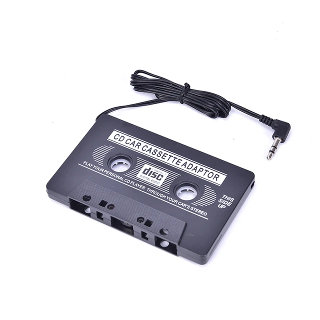 Adaptateur Universel Noir de Cassette Audio Stéréo de Voiture, pour  Téléphone, Lecteur CD MP3, Prise Jack 110mm, 3.5 cm - AliExpress