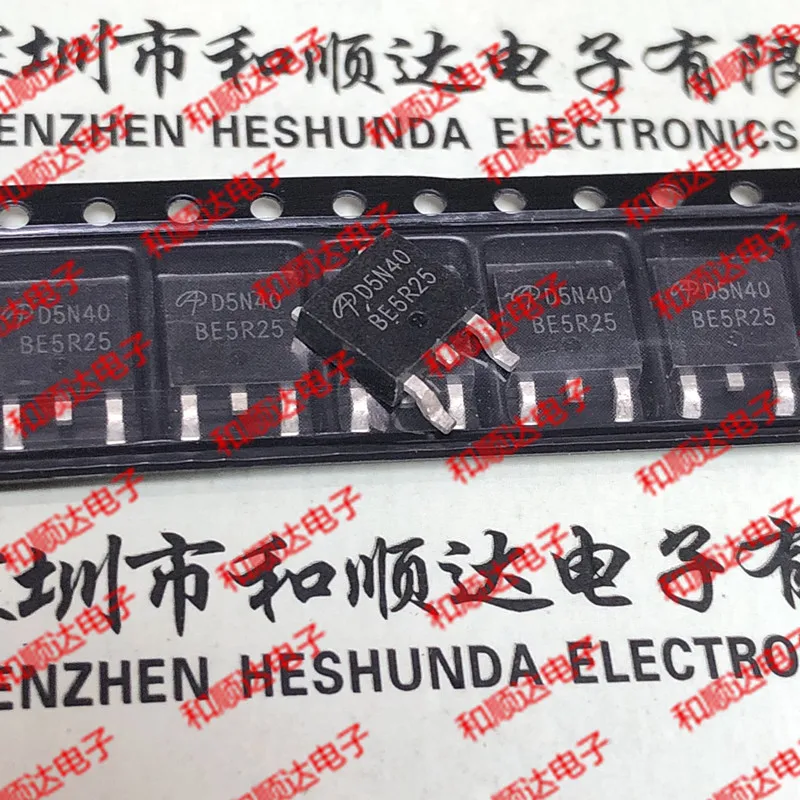 10 шт./лот D5N40 AOD5N40 новые имеющиеся в 252 400V 4.2A