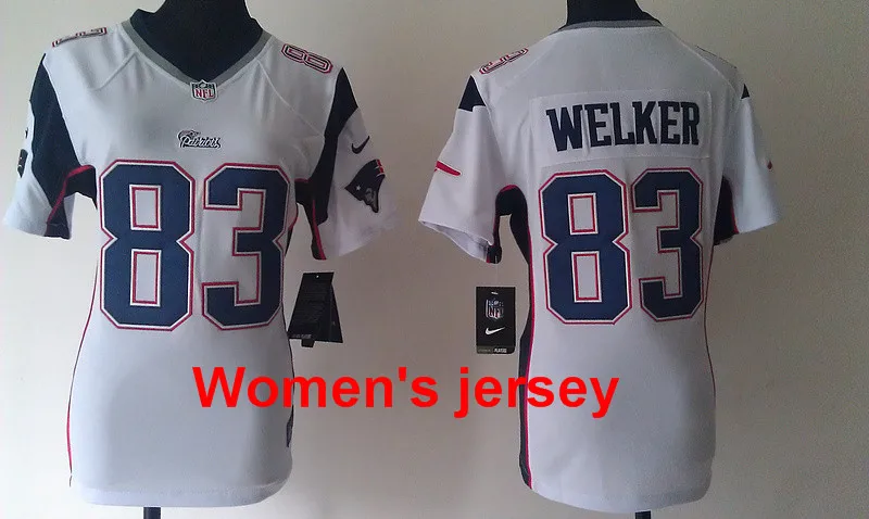 A+++ для женщин, для девушек, сшитые, Новая Англия, s 12, Tom Brady 87, Rob Gronkowski, Вышивка логотипов, Размеры s-XXL, Джерси - Цвет: Белый