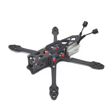 

J5 Rack 210 Preset Shock Absorption Carbon Fiber Frame Kit 5.5MM Arm for FPV RC Drone Multirotor Spare Part Accs