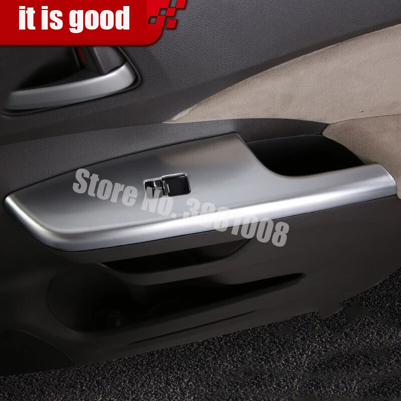 Матовая панель переключателя интерьера двери окна для Honda CRV CR V accessories 2012 2013 2014