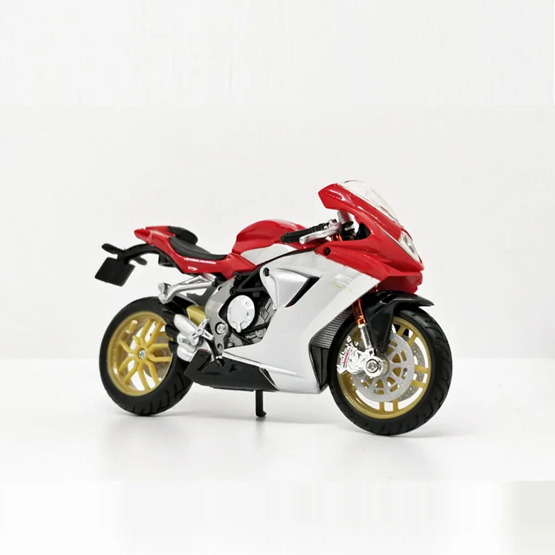 Bburago 1/18 масштаб 1:18 MV Agusta F3 Oro 2012 Литые пластиковые модели мотоциклов для мальчиков|