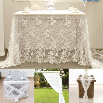 

Lace Embroidery Place Mat Vintage Lace Tablecloth Luxury Coaster Tea Coffee Mug Cloth for Kitchen Wedding Home Decor