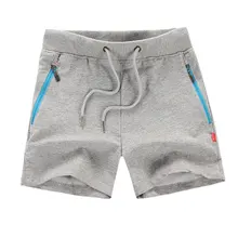 Хлопковые тренировочные шорты с высокой посадкой, одежда спортивного типа для женщин шорты для йоги, на застежке-молнии и на карманы Повседневное Фитнес шорты m-xxxl