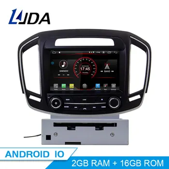

LJDA Android 10.0 Car DVD Player For Opel Vauxhall Holden Insignia 2014-2017 GPS Navi 1 Din Car Radio Multimedia WIFI Stereo