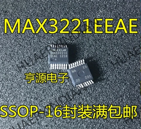10 шт./лот MAX3221 MAX3221EEAE MAX3221E SSOP16 в