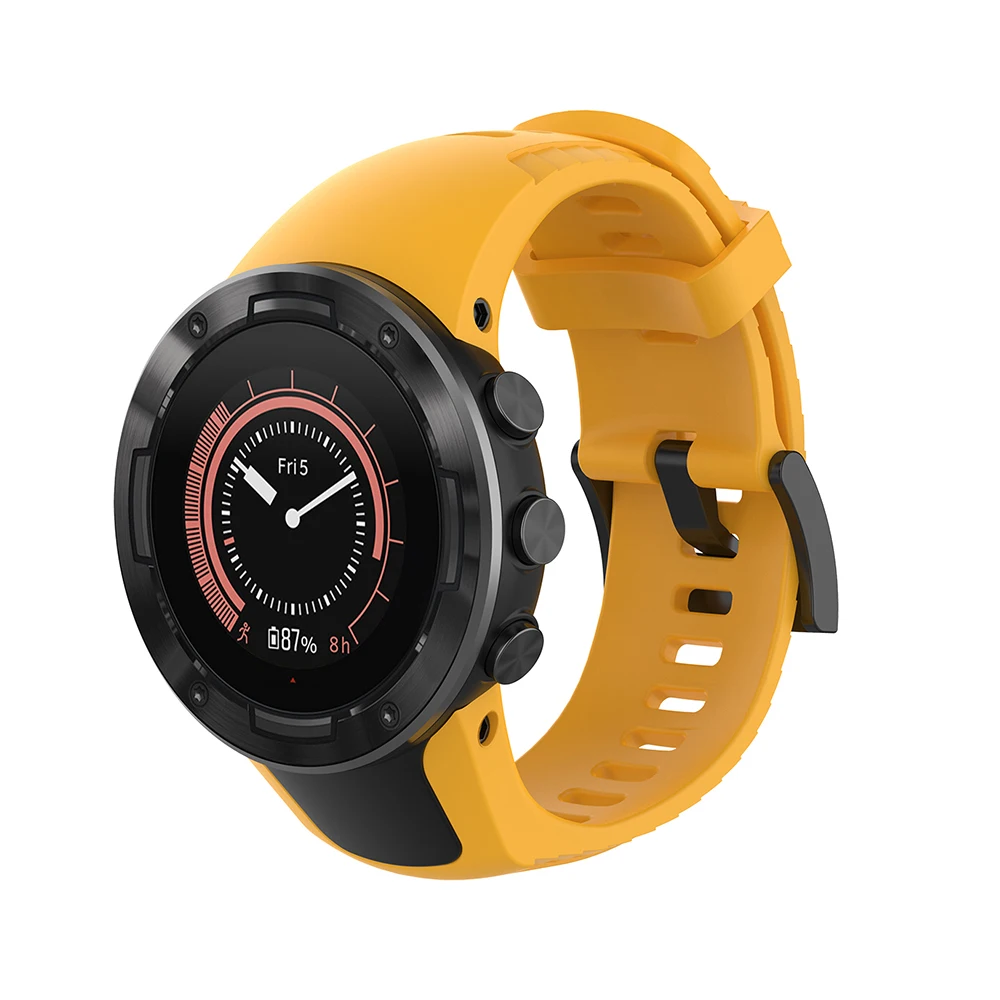 Силиконовый ремешок для Suunto 5, браслет для часов, спортивный смарт-ремешок для часов, ремешок для часов Suunto 5, Сменные аксессуары