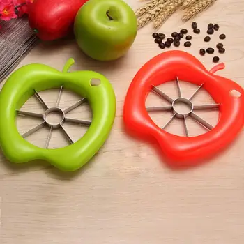 

Fruit Slicer Stainless Steel ABS resin Apple Cutter Fruit Divider Easy Cut Fruit Knife Kitchen Accessories